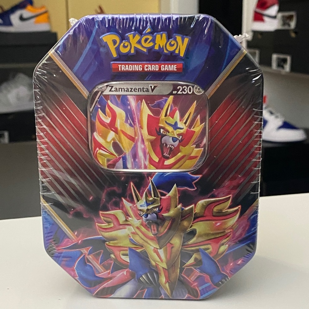 Pokemon Zamazenta V tin box NEW